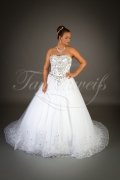 Wedding dress TW0034B - Wedding dress TW0034B pricess ball gown tulle Rhine stones crystals sparkling glitter bling 1