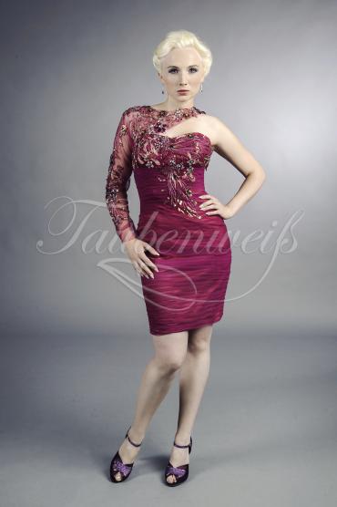 Evening dress TW0011A - Evening dress TW0011A gorgeous mini evening dress in fuchsia color Evening dress TW0011A - Evening dress TW0011A gorgeous mini evening dress in fuchsia color