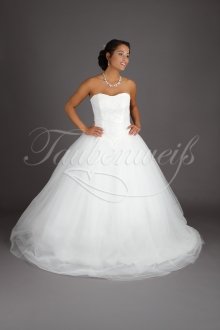 Wedding dress TW0194B - Wedding dress TW0194B princess gown lace tulle voluminous skirt train